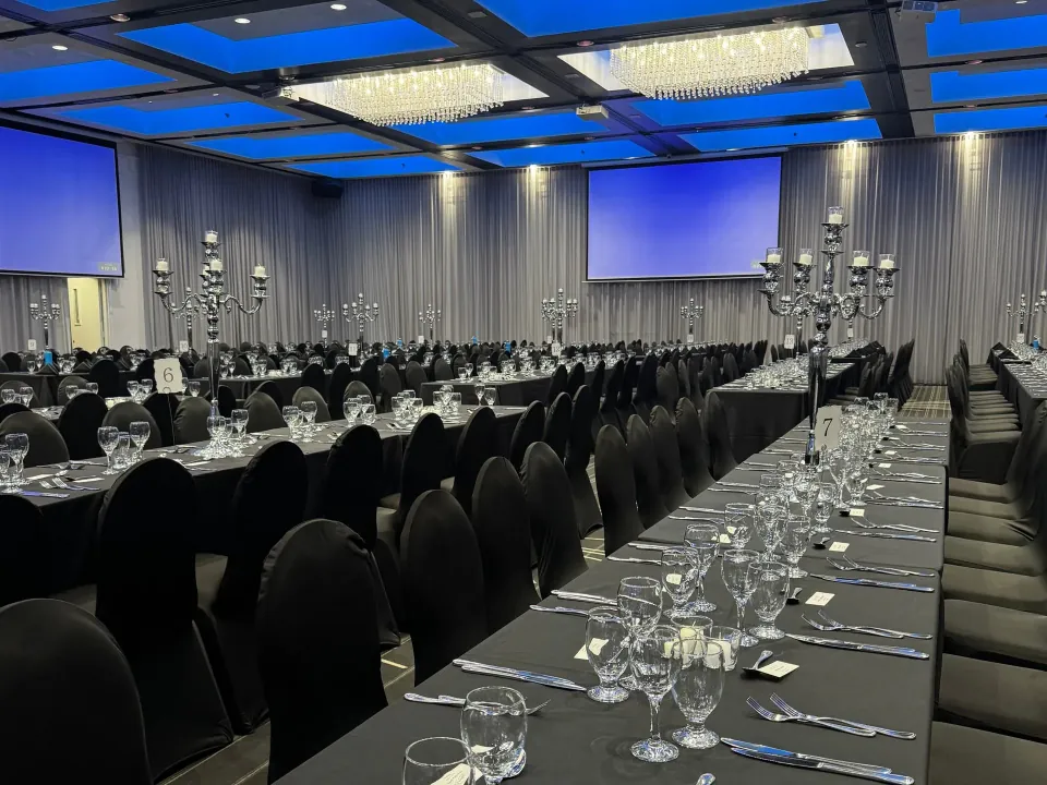 Banquet corporatif au Plaza Centre-Ville